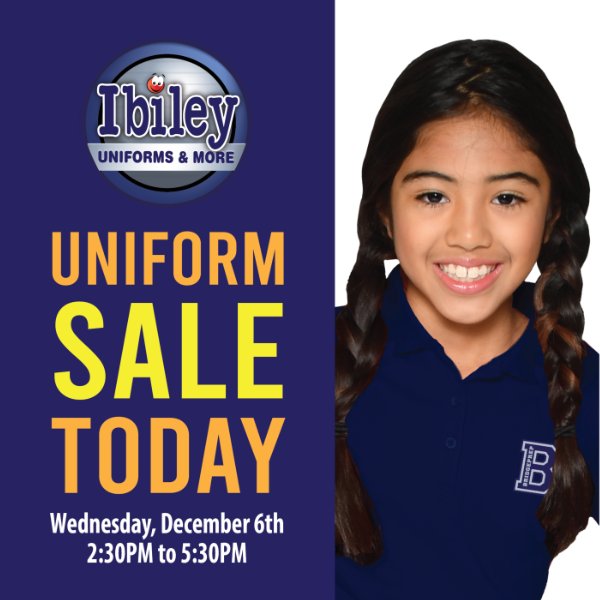 Uniform Sale December 6th 